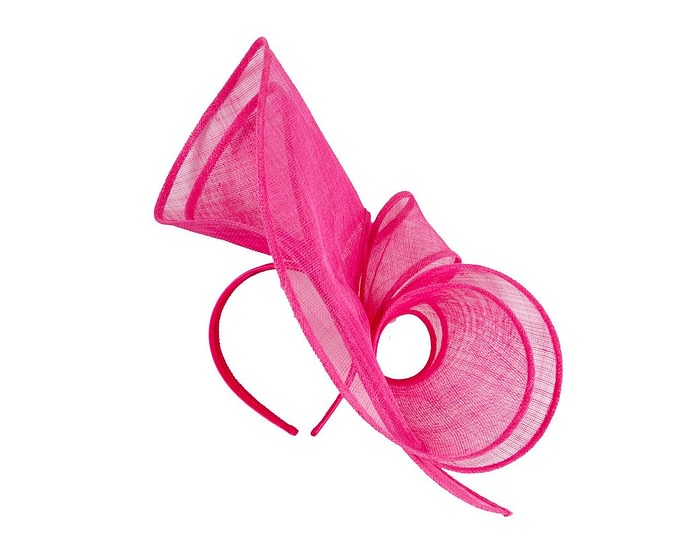 Large fuchsia fascinator by Max Alexander - Image 2