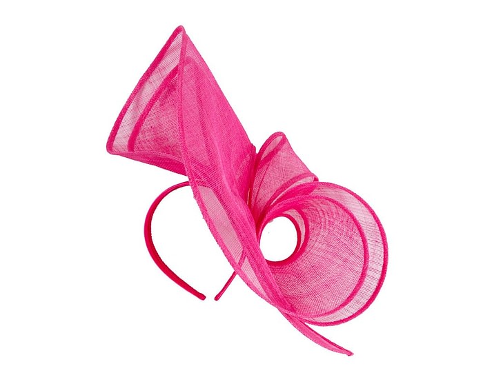 Fascinators Online - Large fuchsia fascinator by Max Alexander