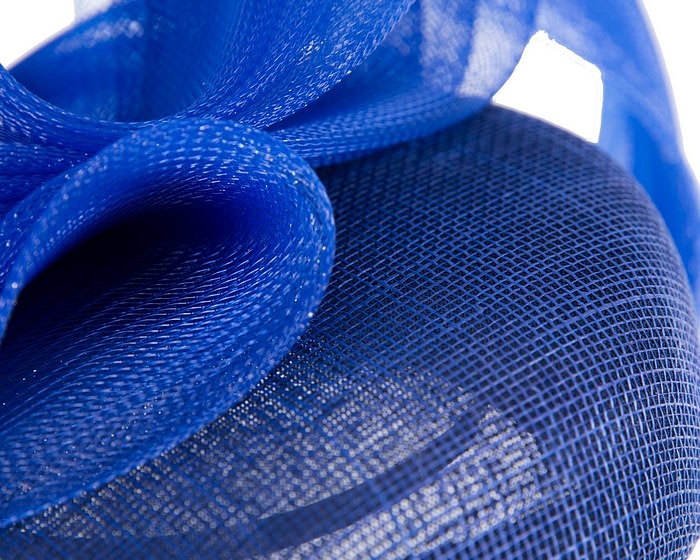 Large royal blue fascinator by Fillies Collection - Image 5