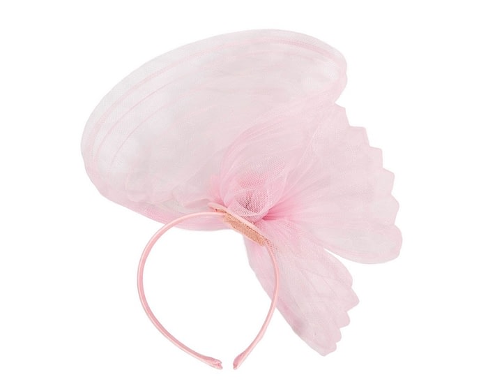 Fascinators Online - Pink crinoline fascinator