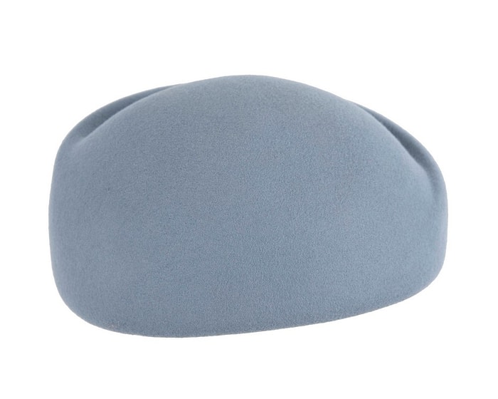 Fascinators Online - Designers light blue felt winter fashion hat by Max Alexander