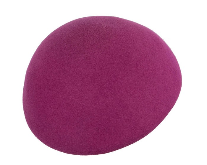 Fascinators Online - Fuchsia winter fashion felt hat by Max Alexander