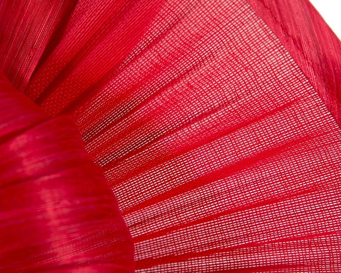 Tall Red Fillies Collection Fascinator - Image 3
