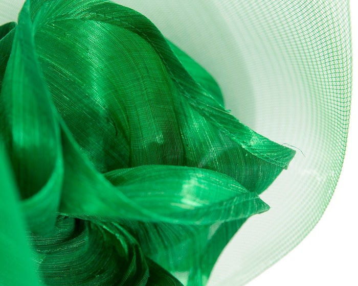 Tall green Fillies Collection fascinator - Image 3