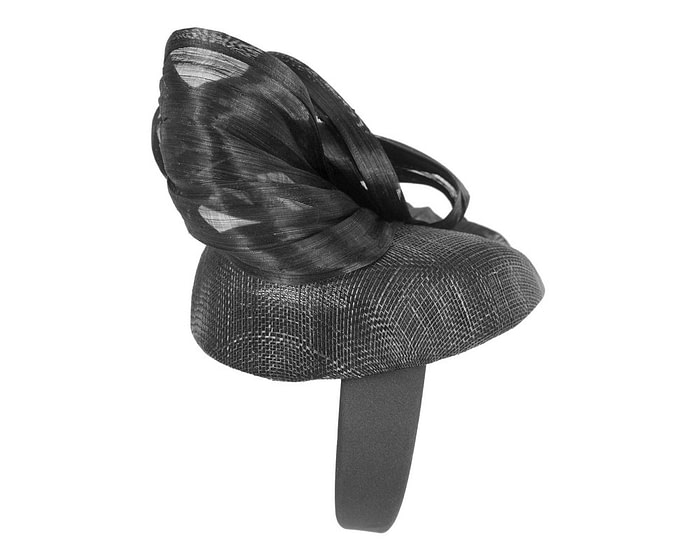 Black pillbox with bow by Fillies Collection S307B - Image 4