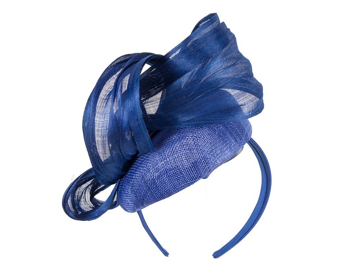 Royal Blue pillbox with bow by Fillies Collection S307 - Image 6