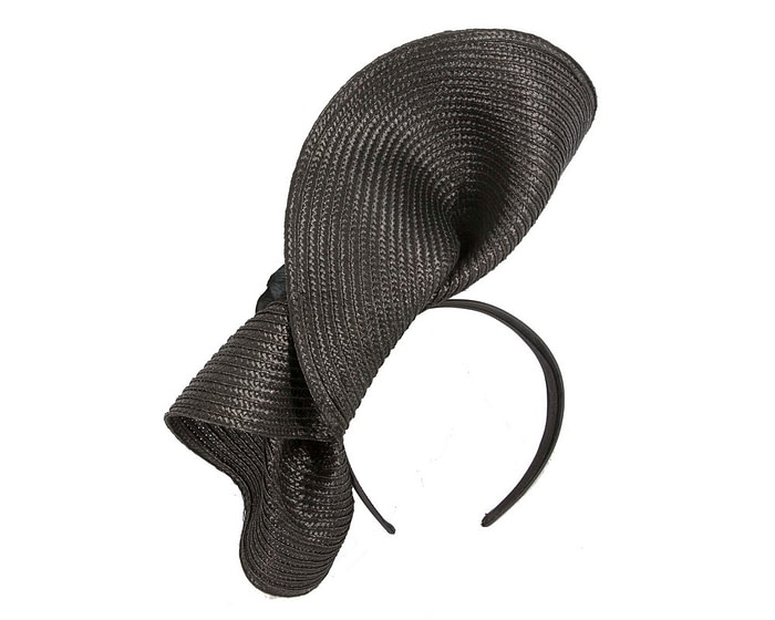 Astonishing black fascinator with orchids by Fillies Collection - Image 5