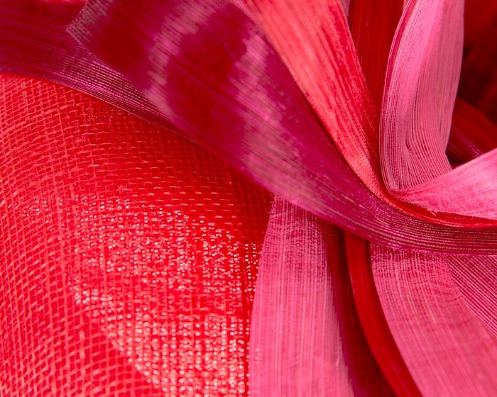 Vibrant multicolor pillbox fascinator by Fillies Collection S302RWPI - Image 5