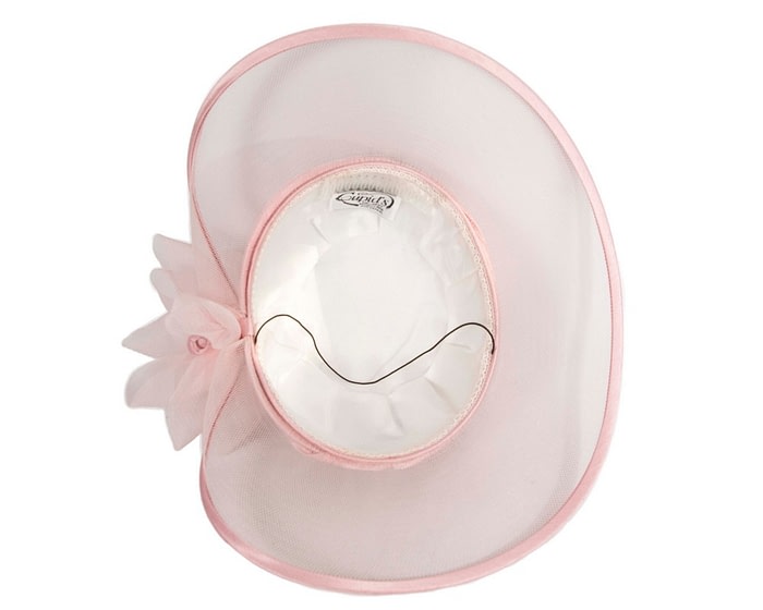 Custom Made Pink Special Occasion Hat - Image 7
