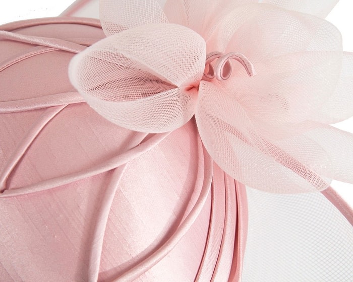 Custom Made Pink Special Occasion Hat - Image 6