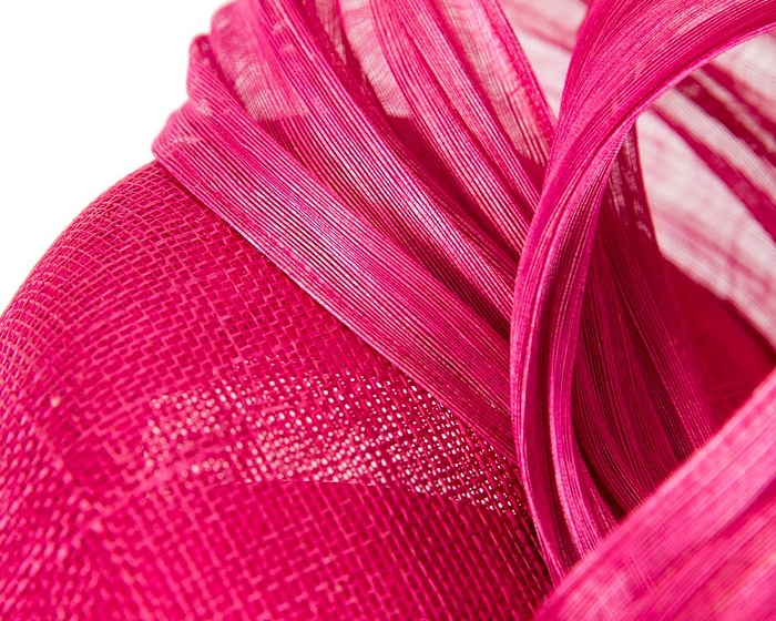 Fuchsia pillbox with bow by Fillies Collection S307 - Image 5