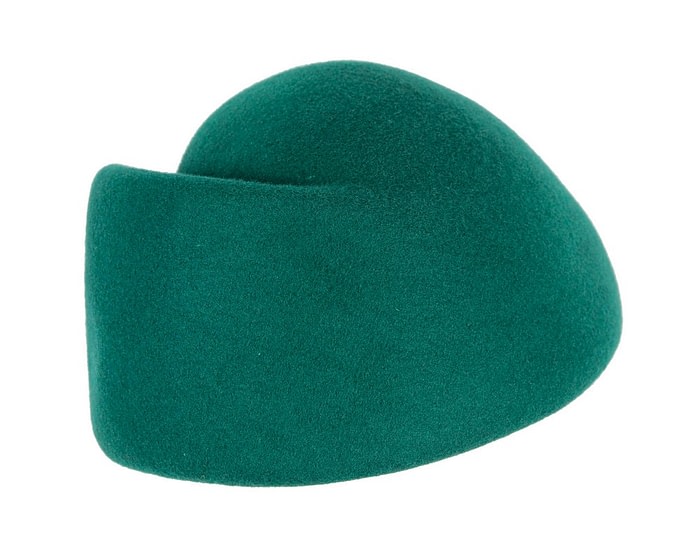 Designers green felt winter fashion hat by Max Alexander - Image 6