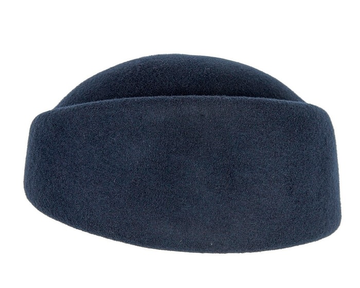 Designers navy felt winter fashion hat by Max Alexander - Image 3