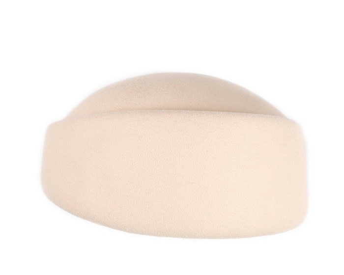 Designers nude felt winter fashion hat by Max Alexander - Image 3