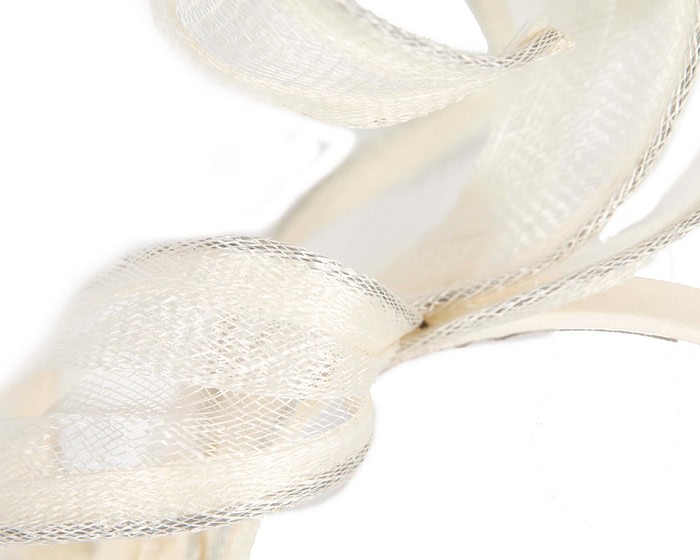 Sophisticated Cream  Fascinator by Max Alexander - Image 3