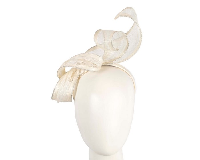 Sophisticated Cream  Fascinator by Max Alexander