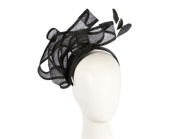Max Alexander Black Racing Fascinator