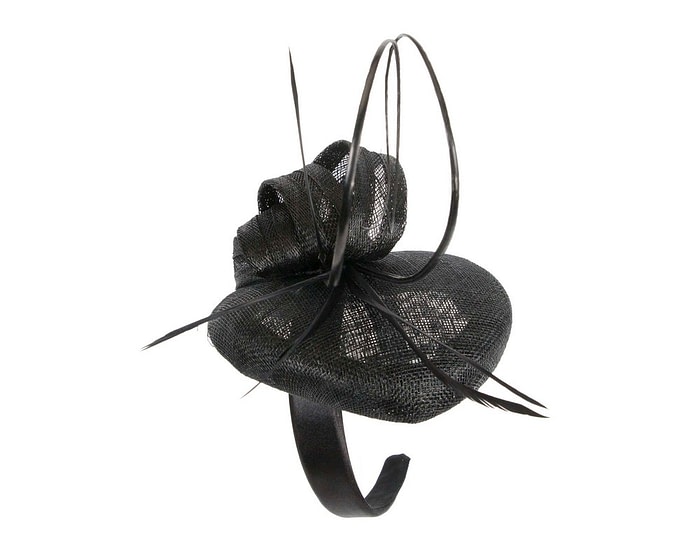 Max Alexander Black Fascinator - Image 3