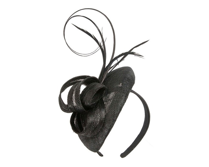 Max Alexander Black Fascinator - Image 2