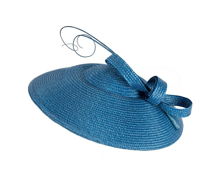 Royal Blue Max Alexander PU Braid Saucer Fascinator - Image 6