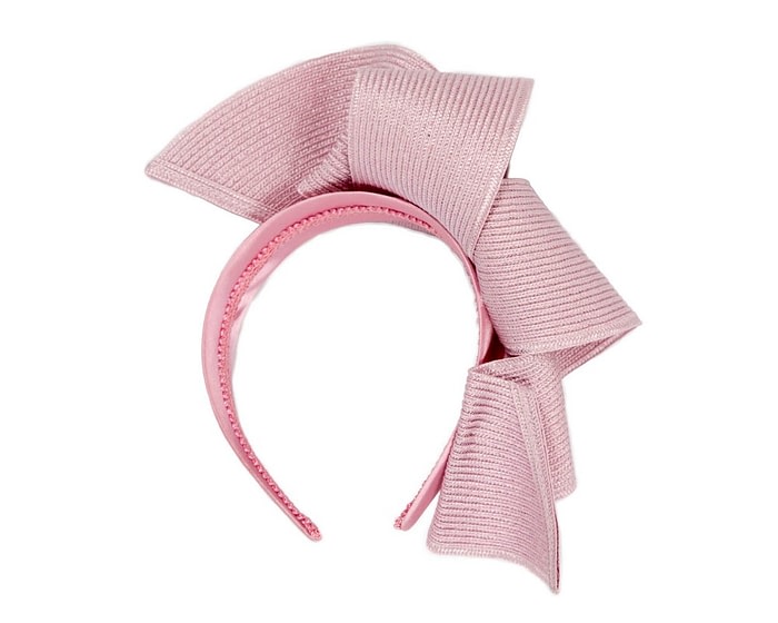 Stylish dusty pink fascinator by Max Alexander - Image 4