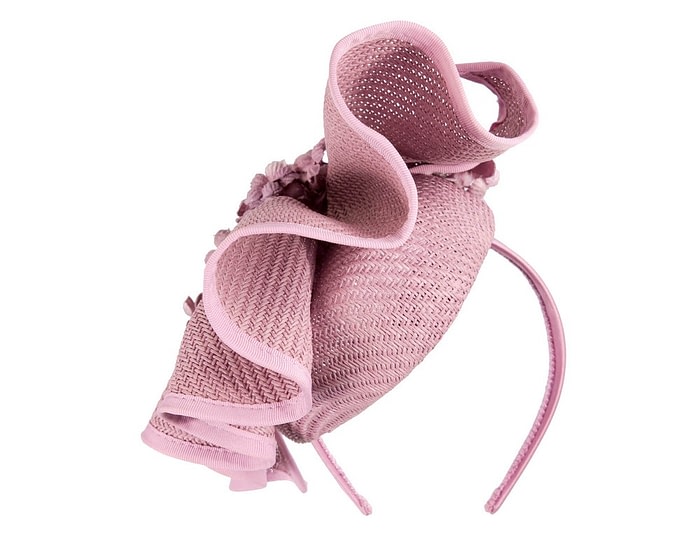 Bespoke lilac racing fascinator by Fillies Collection - Image 6