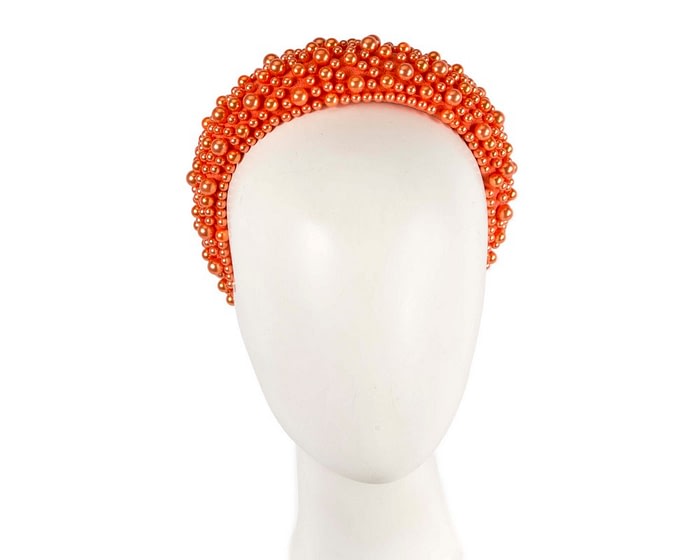 Stylish Orange Fascinator Headband