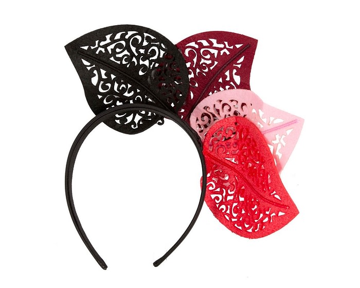 Multi-color  laser-cut racing fascinator - Image 4