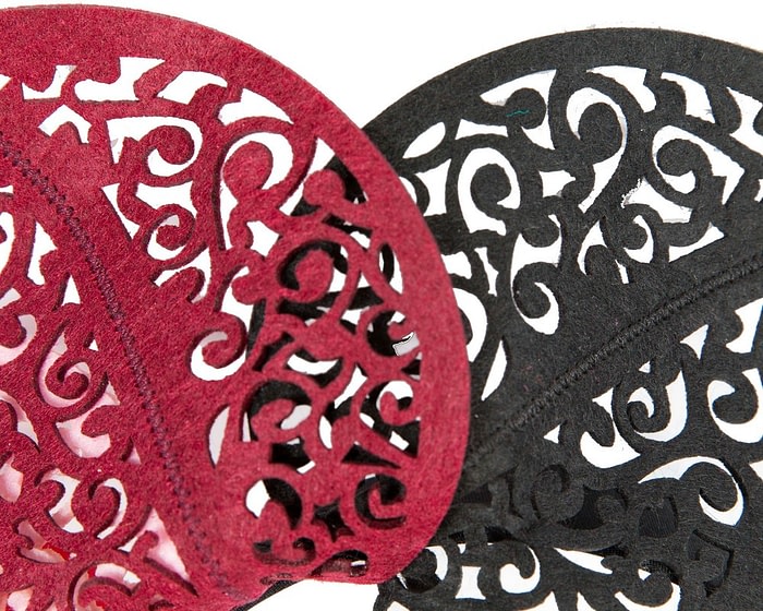 Multi-color  laser-cut racing fascinator - Image 3