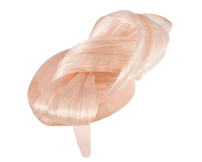 Blush pink pillbox with bow by Fillies Collection S307 - Image 3