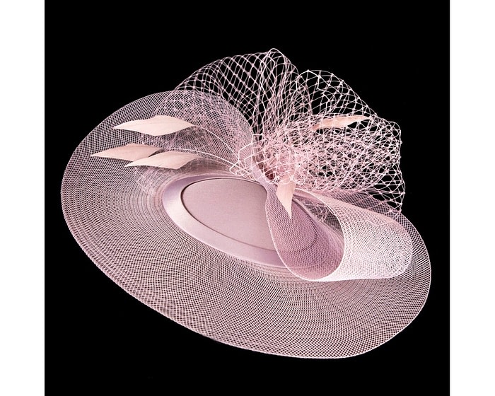 Lilac custom made cocktail hat - Image 2