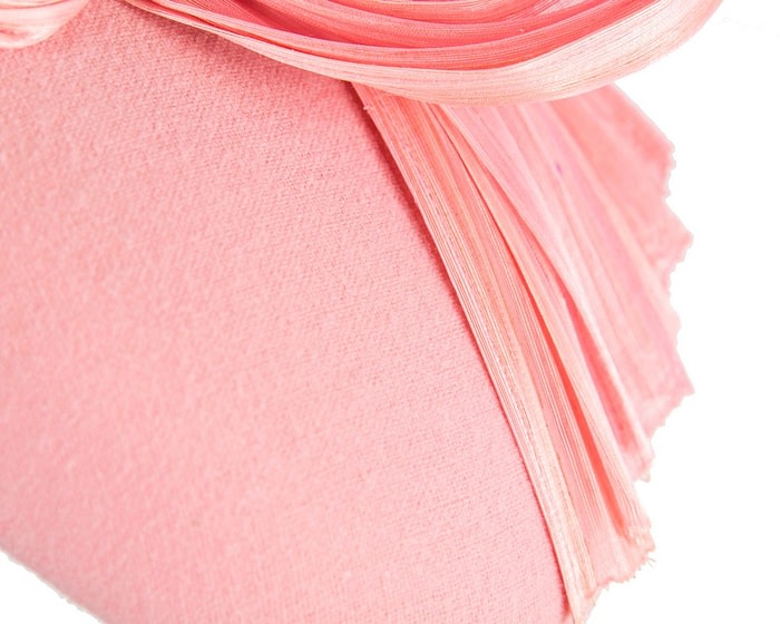 Exquisite pink winter racing fascinator by Fillies Collection - Image 5