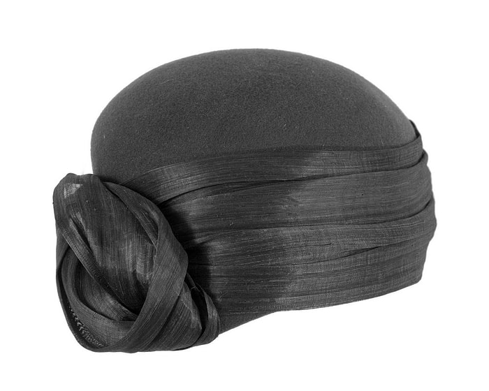 Elegant Black Hat by Fillies Collection - Image 2