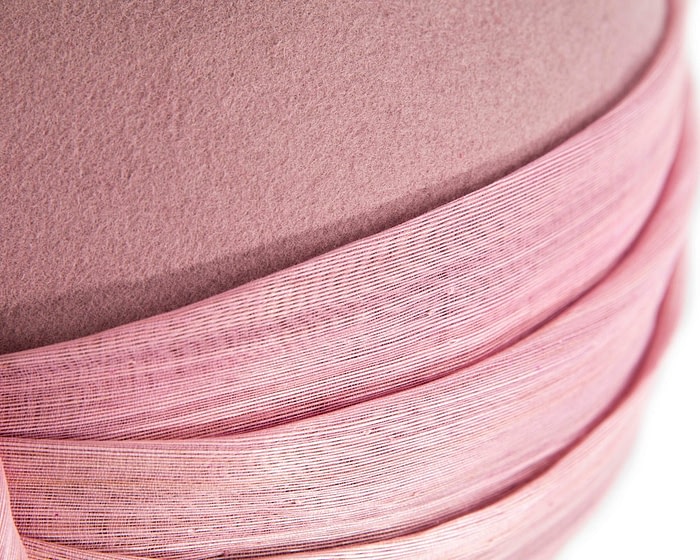 Elegant Dusty Pink Hat by Fillies Collection - Image 5