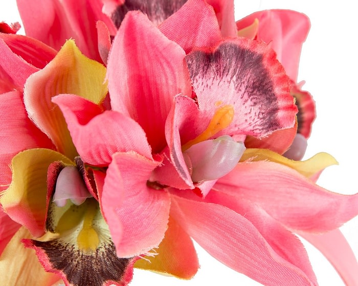 Floral Coral Fascinator - Max Alexander - Image 3