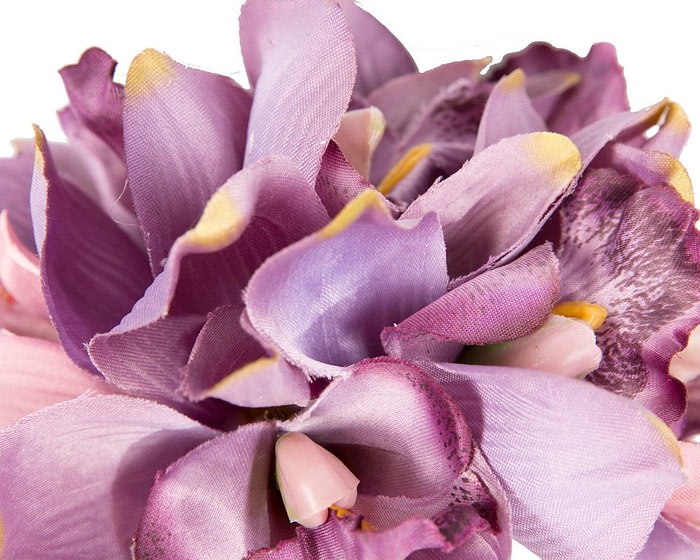 Floral Purple Fascinator - Max Alexander - Image 3
