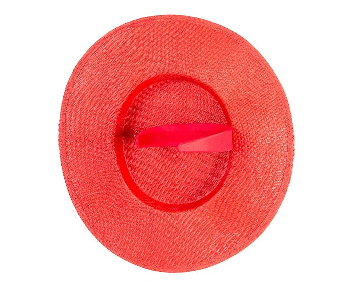 Max Alexander Red Boater Hat - Image 7