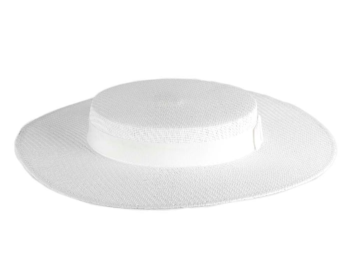 Max Alexander White Boater Hat - Image 5
