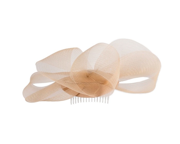Cashew custom made Mother of the Bride cocktail hat - Image 7