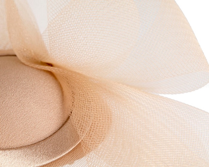 Cashew custom made Mother of the Bride cocktail hat - Image 6