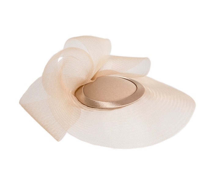 Cashew custom made Mother of the Bride cocktail hat - Image 4