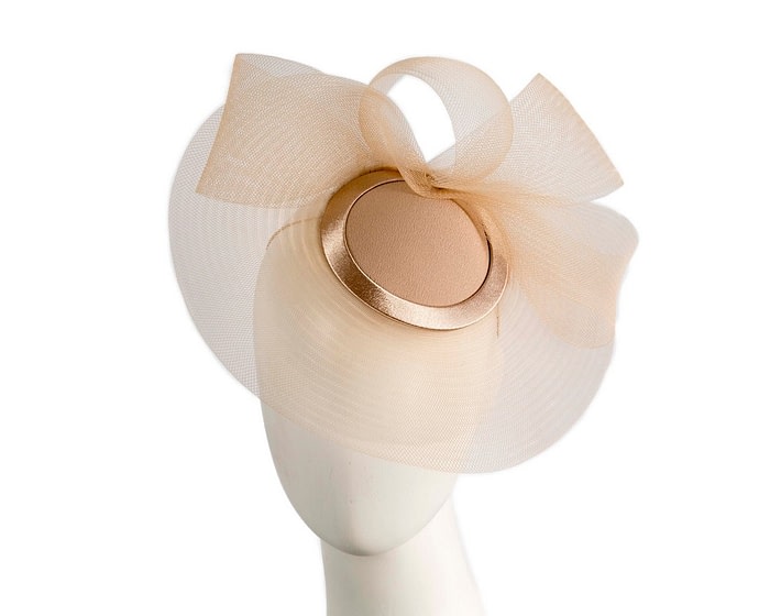 Cashew custom made Mother of the Bride cocktail hat