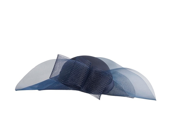 Custom made navy wide brim hat by Fillies Collection - Image 5