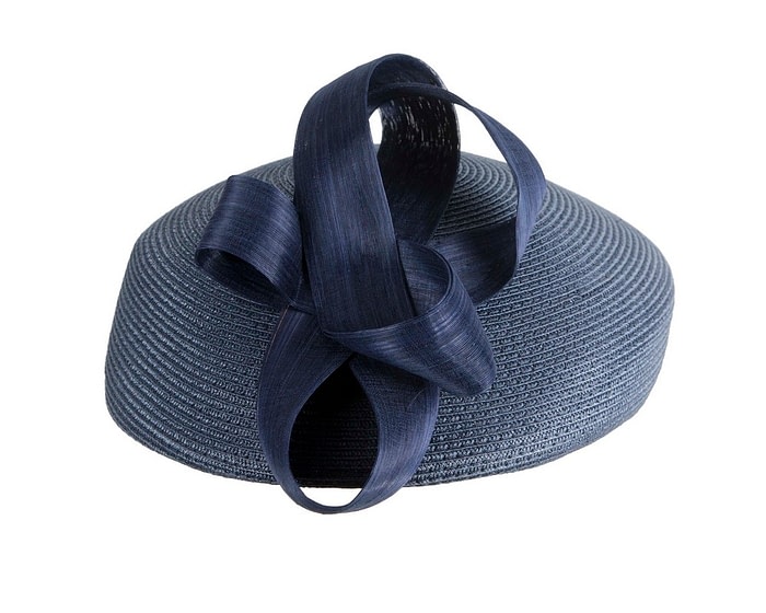 Navy beret hat with loops by Max Alexander - Image 4