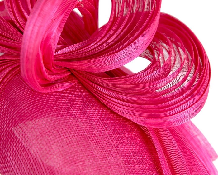 Exquisite fuchsia spring racing fascinator by Fillies Collection - Image 5
