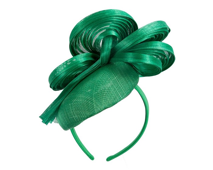 Exquisite green spring racing fascinator by Fillies Collection - Image 6