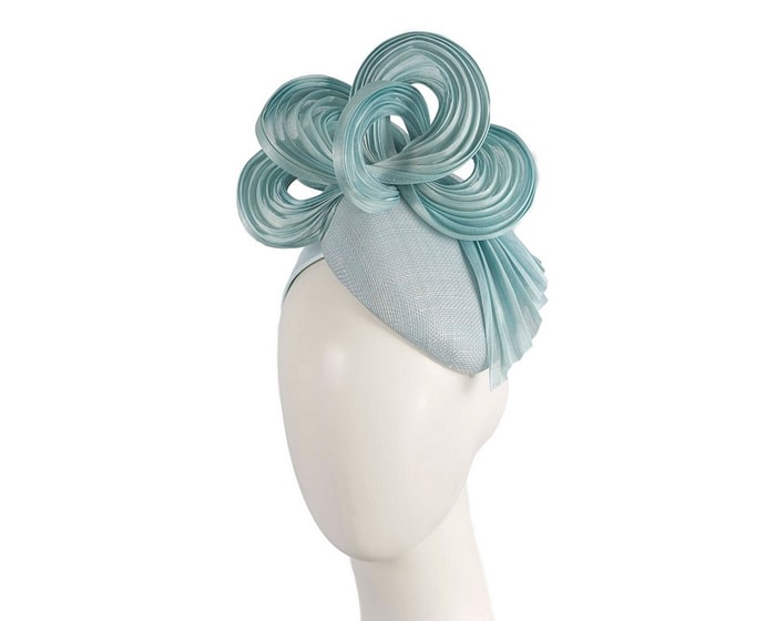 Exquisite light blue spring racing fascinator by Fillies Collection