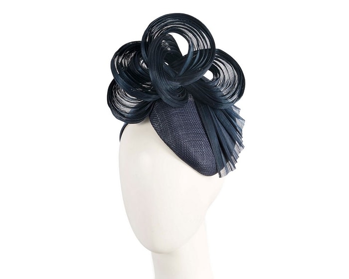 Exquisite navy spring racing fascinator by Fillies Collection