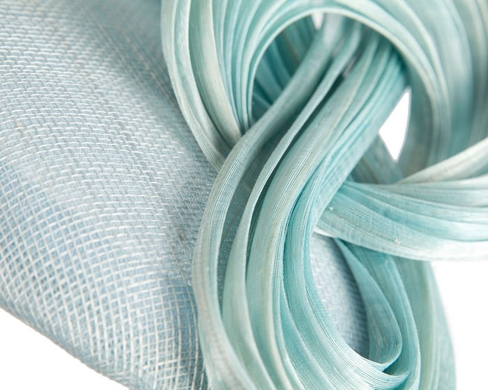 Exquisite light blue spring racing fascinator by Fillies Collection - Image 5