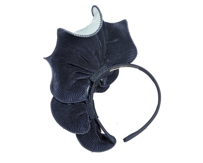 Exclusive blue & navy fascinator by Max Alexander - Image 4